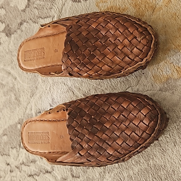 NWOT Mohinders Woven Slide in Walnut - Picture 4 of 9